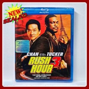 Rush‎ Hour 3 Jackie Chan Chris Tucker Blu-ray New Sealed Action Comedy Movie